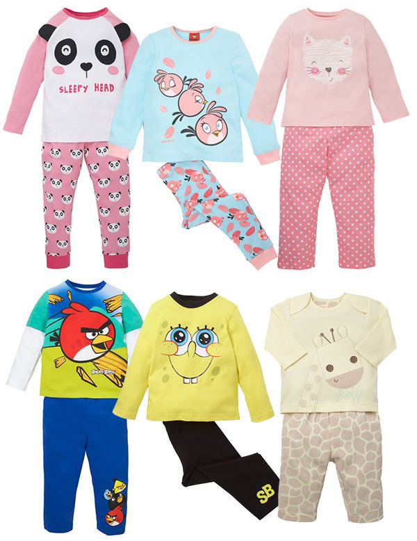 Пижамы для детей