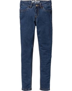 Джинсы дудочки темно синий bonprix