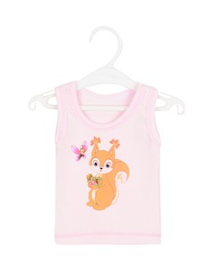 Майка Лесные жители цвет розовый BABYGLORY