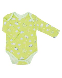 Боди цвет зеленый Три медведя