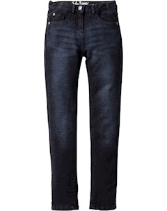 Очень мягкие джинсы Skinny черный потертый bonprix