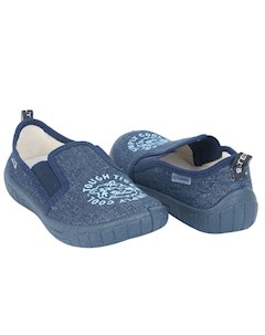 Полуботинки текстильные цвет синий El Tempo