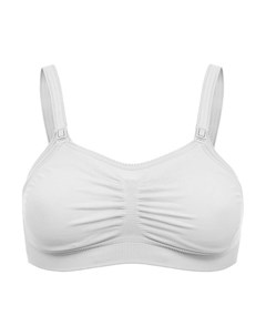 Бюстгальтер для беременных и кормящих бесшовный с застежкой Cindy Cindy цвет белый Medela