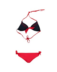 Купальник лифчик плавки Norwood цвет синий красный Infinity Kids