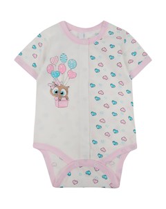 Боди Совушка цвет бежевый Leader kids