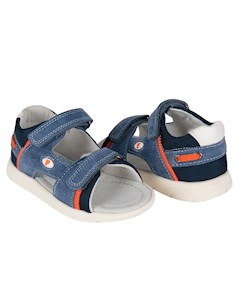 Сандалии цвет голубой kidix