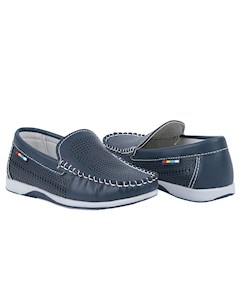 Мокасины цвет синий kidix