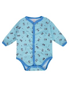 Боди Озорная зебра цвет голубой Котмаркот