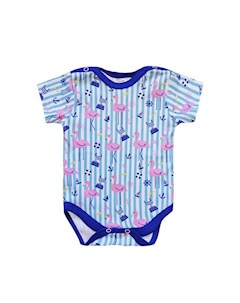 Боди Фламинго цвет белый Котмаркот