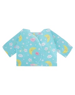 Распашонка Луна цвет бирюзовый Звездочка