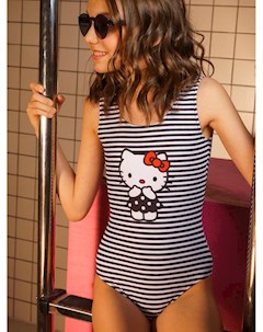 Купальник слитный для девочки резинка для волос playtoday tween