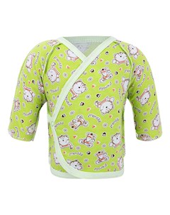 Распашонка цвет салатовый Три медведя