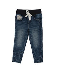 Джинсы Веселая улитка цвет голубой PlayToday