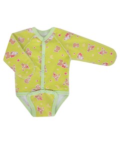 Боди цвет салатовый Три медведя